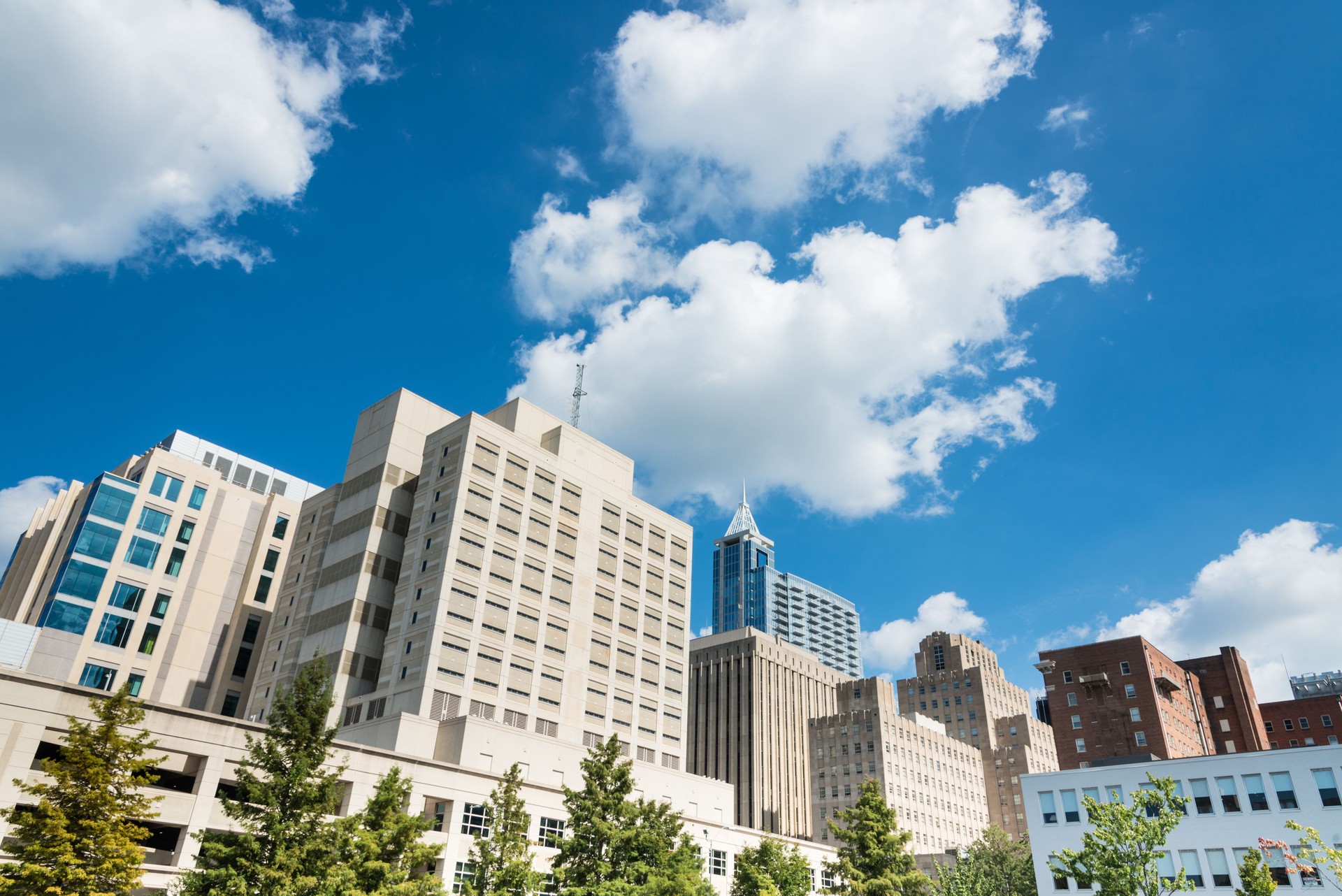 Raleigh North Carolina Skyscrapers